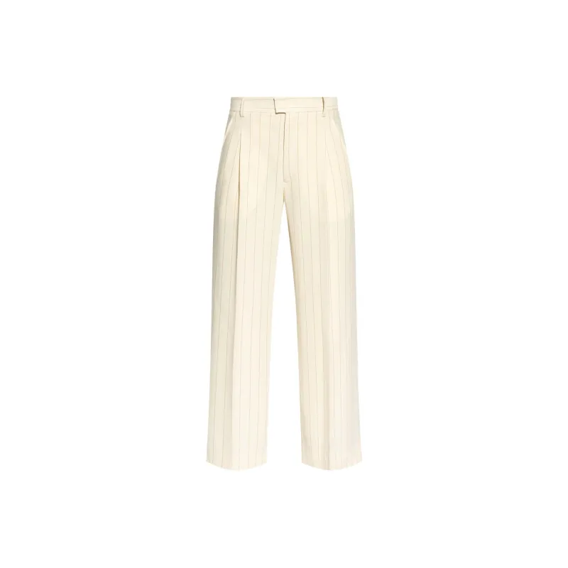 ISABEL MARANT Romina High Waist Wide Leg Pants-0