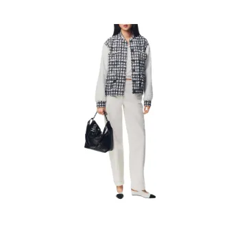 CHANEL 25P Spring Summer Preview Collection Jeans Women's White