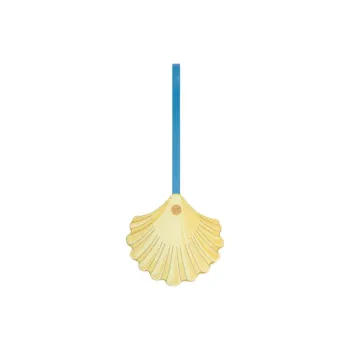 VERSACE Seashell Leather Charm
