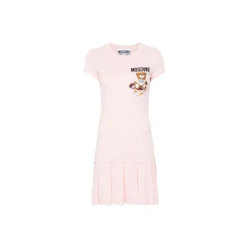 MOSCHINO Logo print Mini Dress