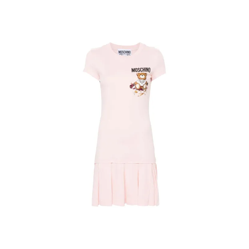 MOSCHINO Logo print Mini Dress-0