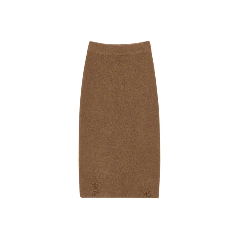 Ouyang Knit Long Skirts Women's-4