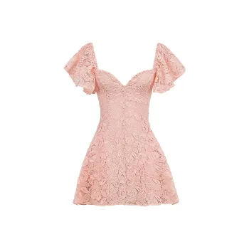 HOUSE OF CB Verity Short-Sleeved Dresses Women's PINK/Pink