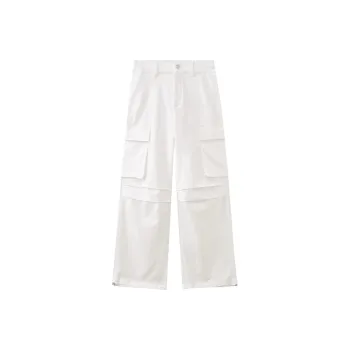 SHUIYUNJIAN Slimming Straight Fit Casual Pants Women's