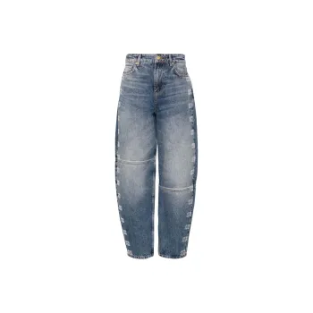 GANNI Stary High-rise Tapered-leg Jeans