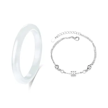 Muyan Colored Glaze Bangles Women's