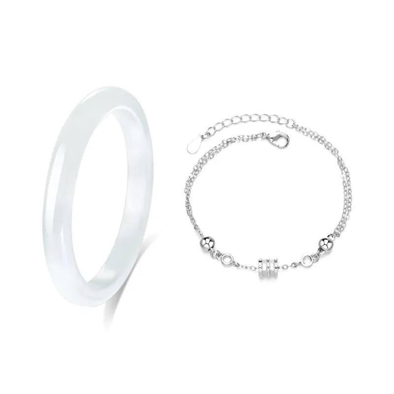 Muyan Colored Glaze Bangles Women's-0