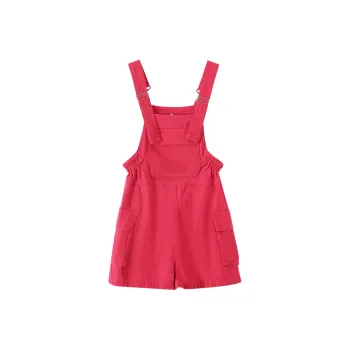 Adeworn Overalls Women's Rose Red