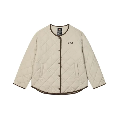 FILA Puffer Jacket Women's Light Yellow