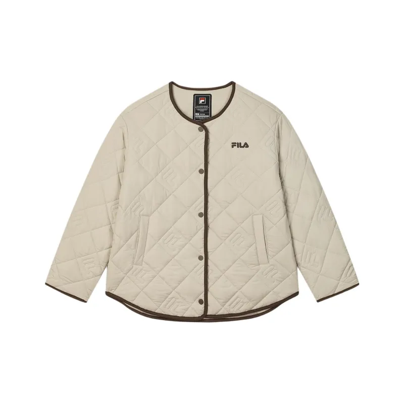 FILA Puffer Jacket Women's Light Yellow-0