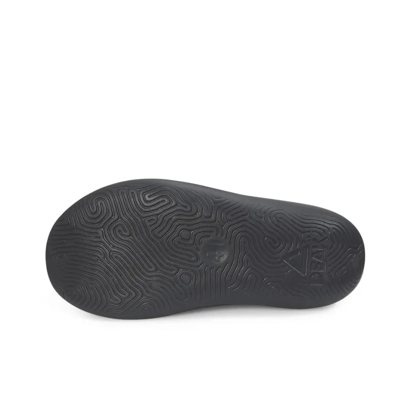 PEAK Very Small Fat Drag Slip Resistant Abrasion Resistant Slide Slippers Men's Black-5