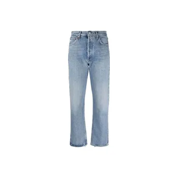 AGOLDE Fran Low-rise Straight-leg Jeans