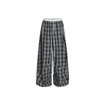 Vine Color Casual Pants Women's Black