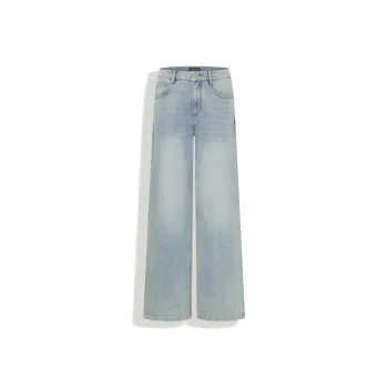 Biyin Leufen Jeans Women's Light Blue
