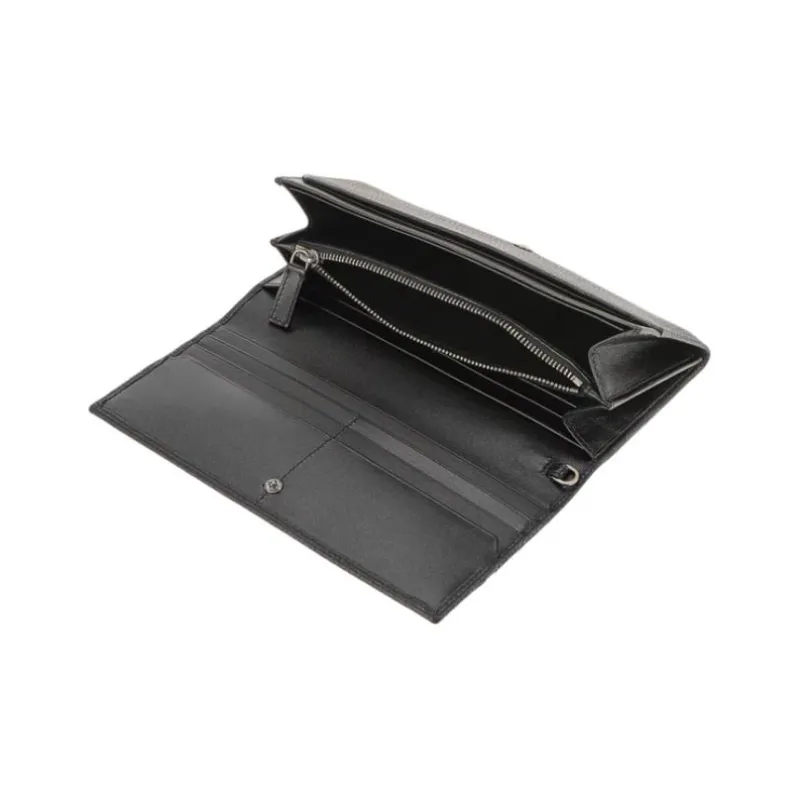 BVLGARI Design Wallet Women's Black-2