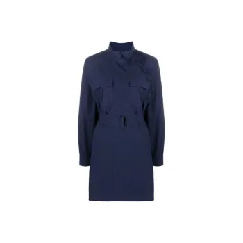 KENZO Long Sleeved Dresses Women's Blue