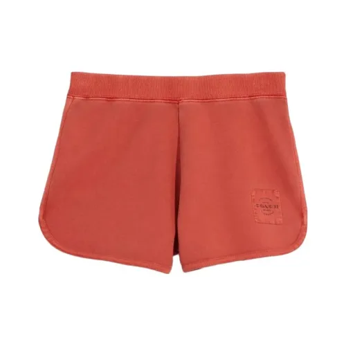 COACH Casual Shorts Women's Red