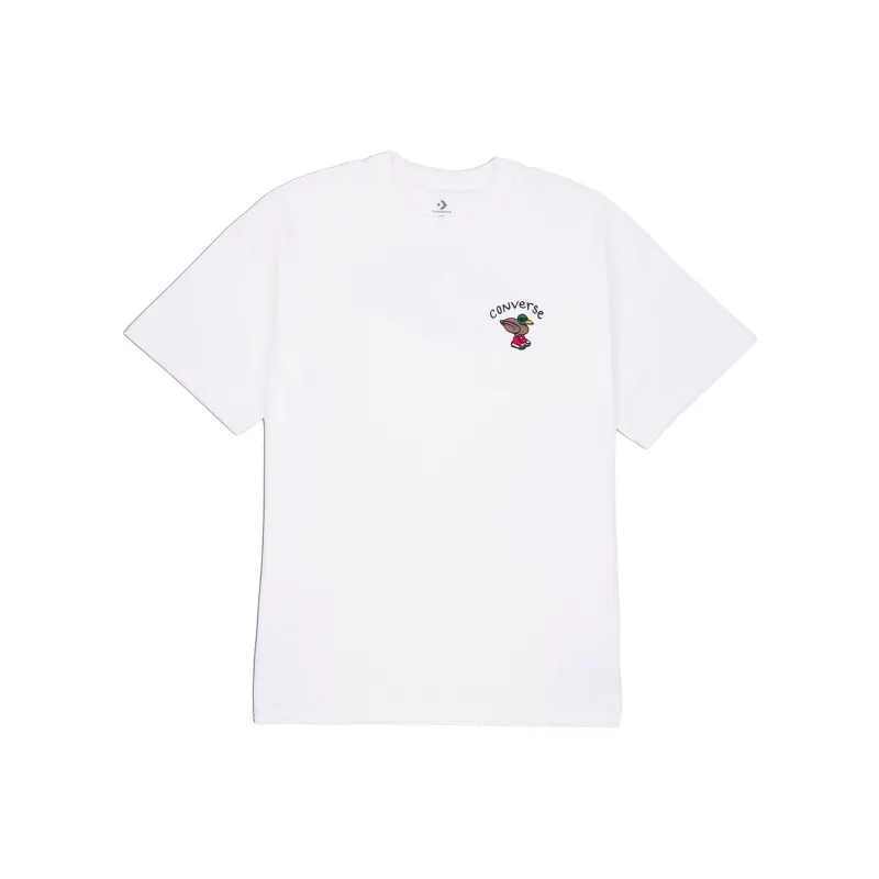 Converse T Shirts Unisex White-0