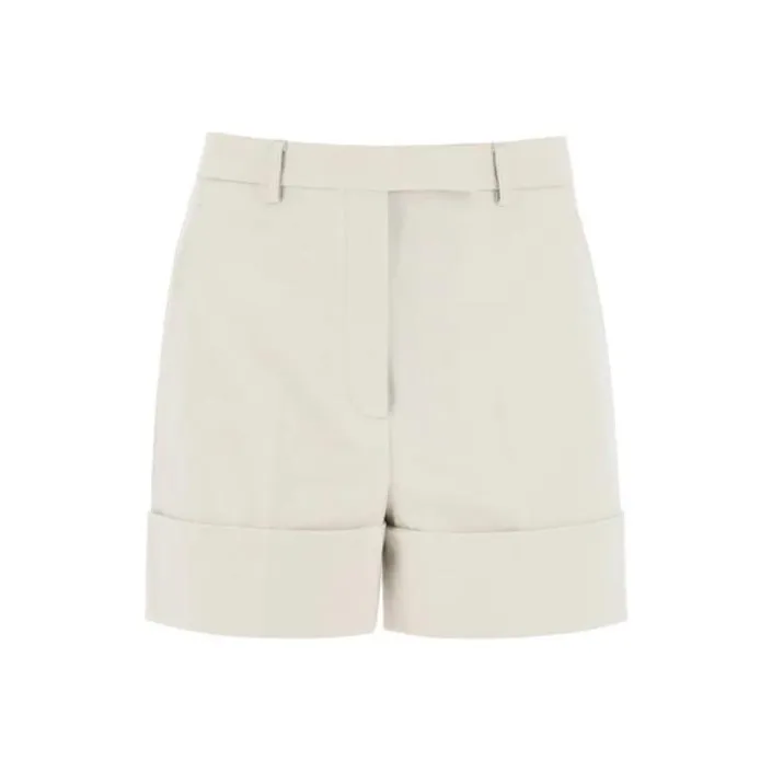 THOM BROWNE Cuffed Hem Shorts-0