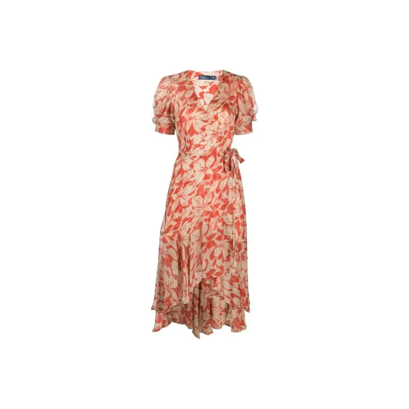 Polo Ralph Lauren Ditsy-Sunflower Midi-dress-0