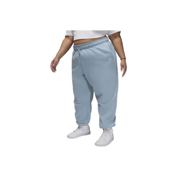 Jordan Brooklyn Fleece Knitted Sports Pants Women's Blue Gray