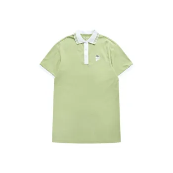 FILA FUSION POLO Short Sleeved Dress Women's Creamy Fruit Green