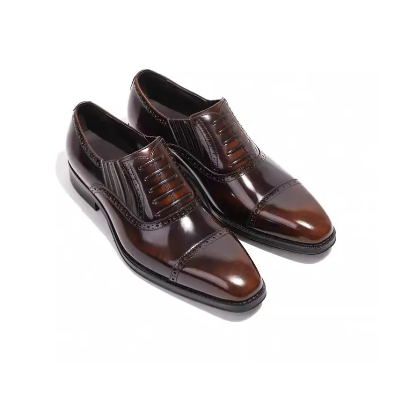 Bansley Dress Shoes Men Low Top-12