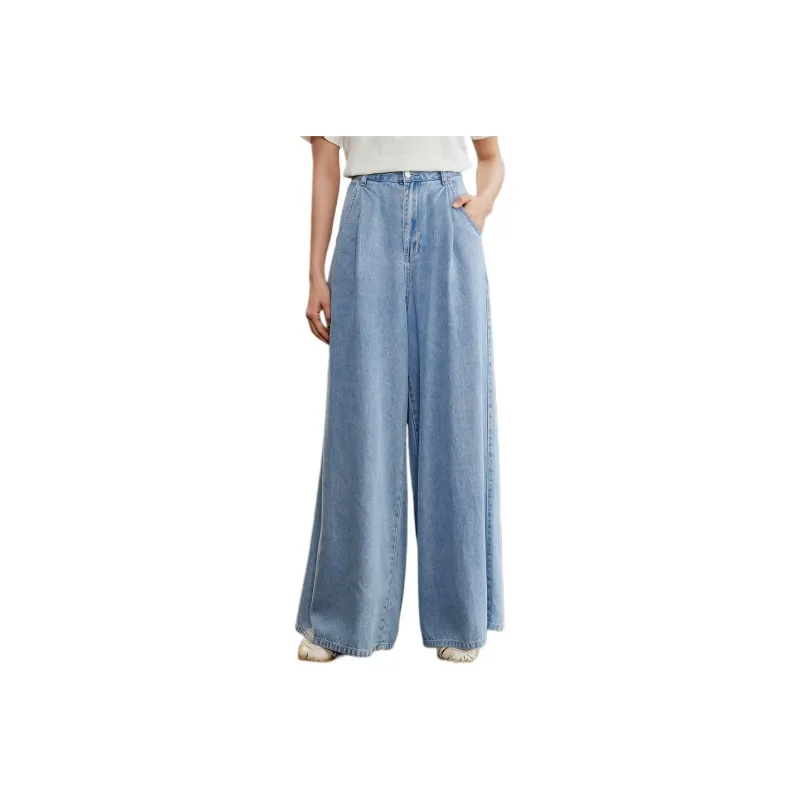 ZIHAN Jeans Women's Denim Blue-0