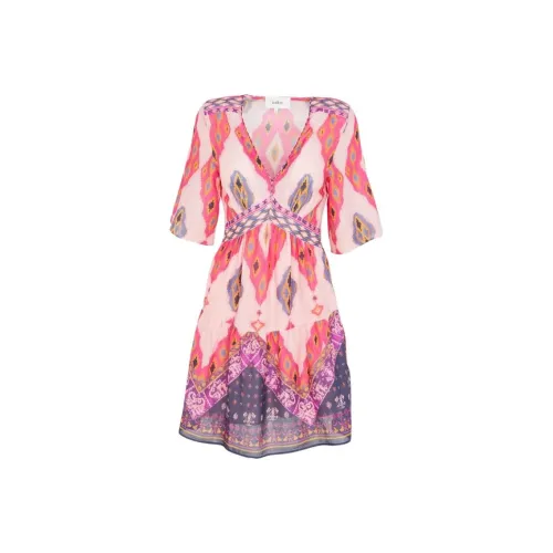 BA&SH Short-Sleeved Dresses Women's Pink