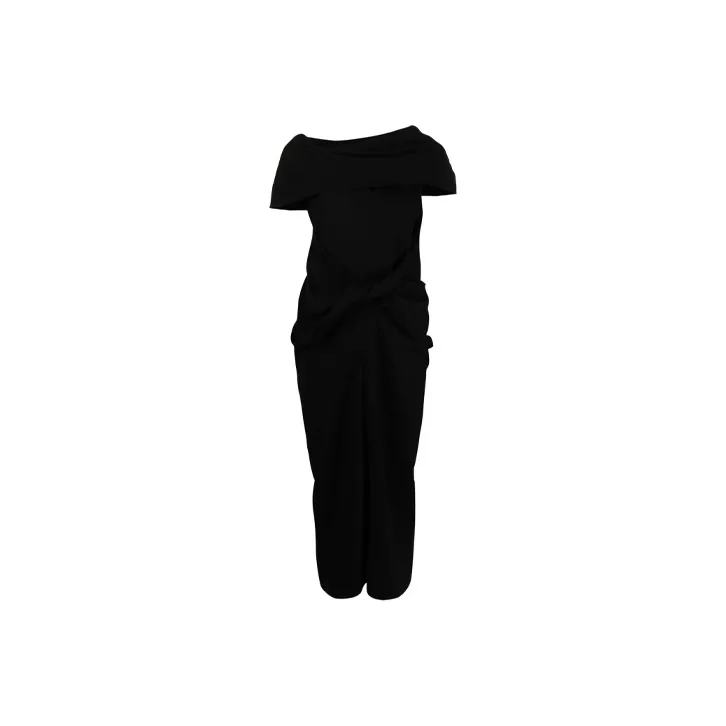 AMBUSH Asymmetric Mid length Dress-0