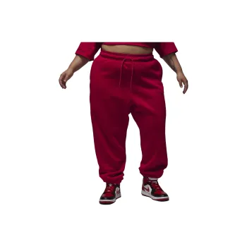 Jordan Brooklyn Fleece Knitted Sports Pants Women's Red