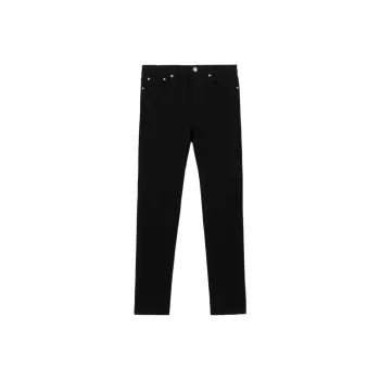 Burberry Tb Monogram Skinny Jeans Black