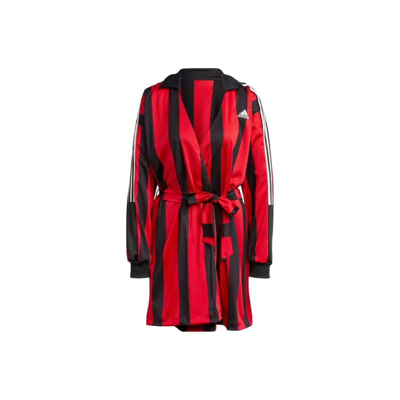 Adidas Long-Sleeved Dresses Women's Red-0