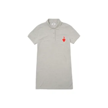 MLB Short Sleeved Dresses Women's Light Gray