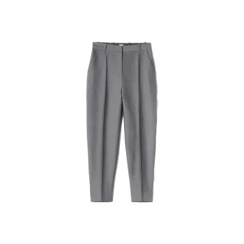 TOTEME Cropped Pintuck Trousers
