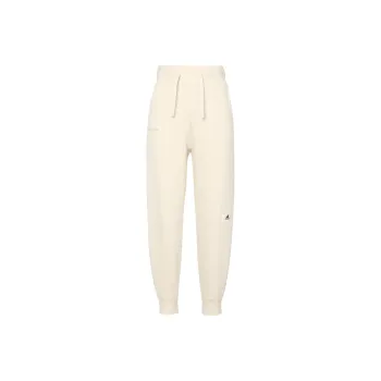 Adidas Lounge 7/8 Pants Knitted Sports Pants Women's Wonder White