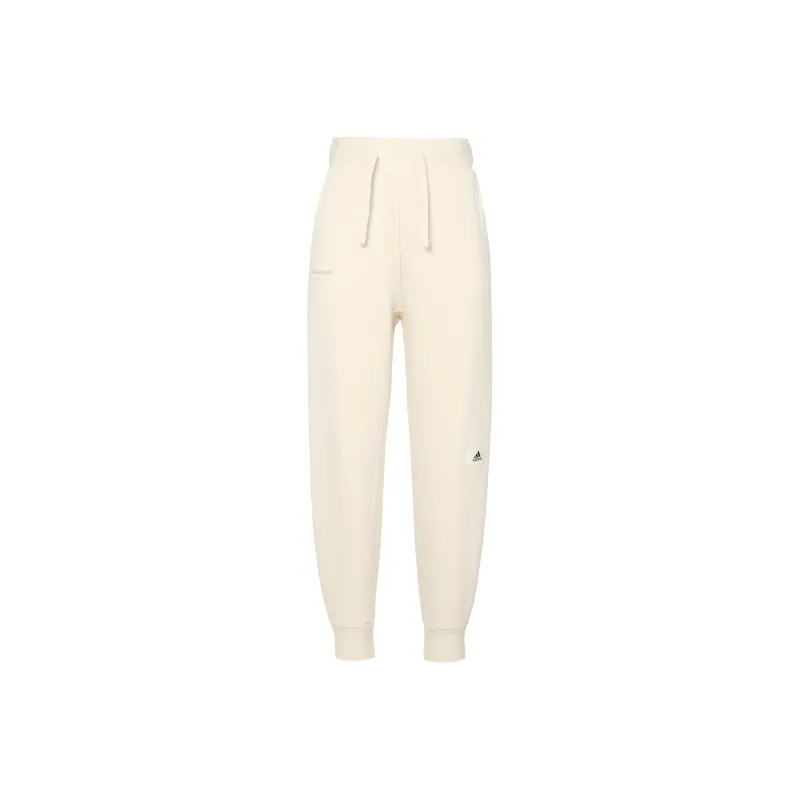 Adidas Lounge 7/8 Pants Knitted Sports Pants Women's Wonder White-0