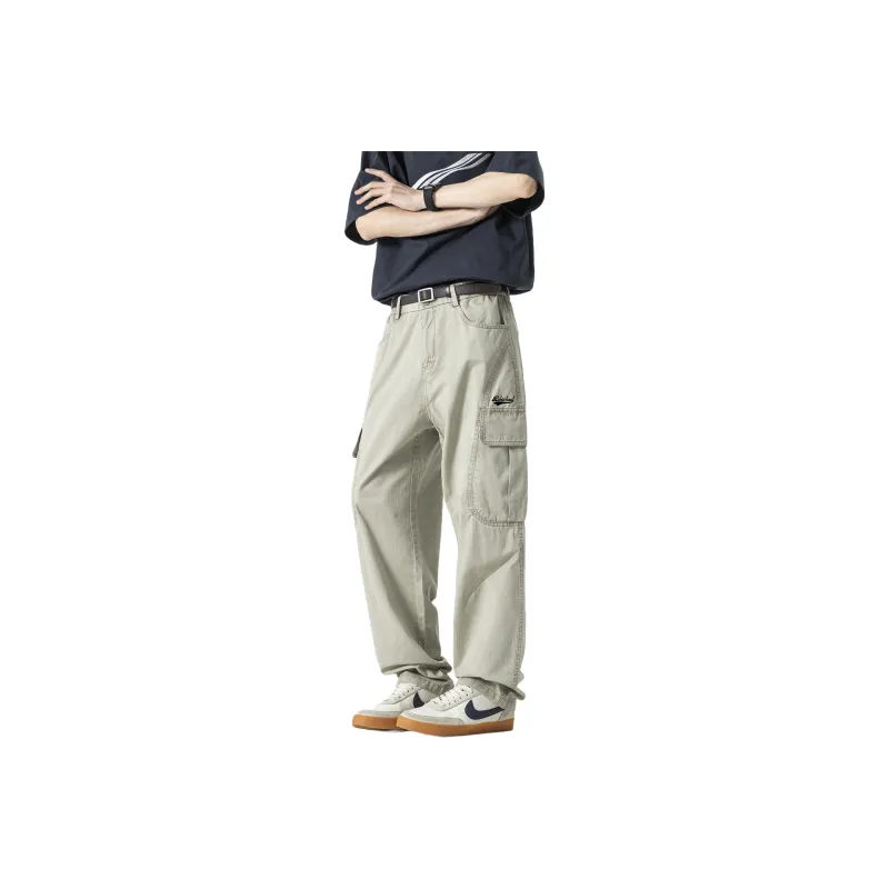 ROBINHOOD Casual Pants Unisex Khaki-0