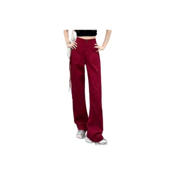 JASONWOOD Casual Pants Women's Maroon