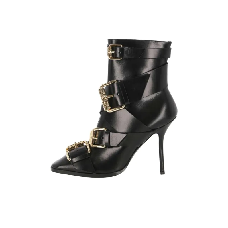 MOSCHINO Ankle Boots Women's Black-0