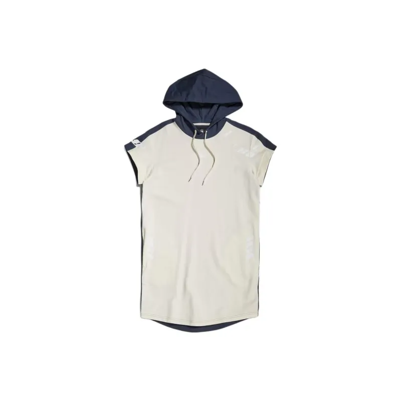 G-STAR RAW Short-Sleeved Dresses Women's Blue/native White-0