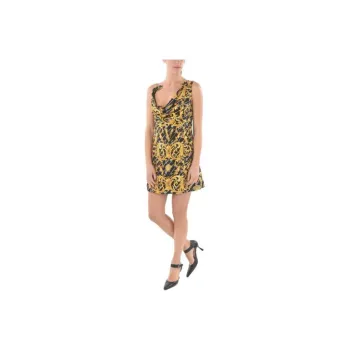 VERSACE Sleeveless Dresses Women's Black
