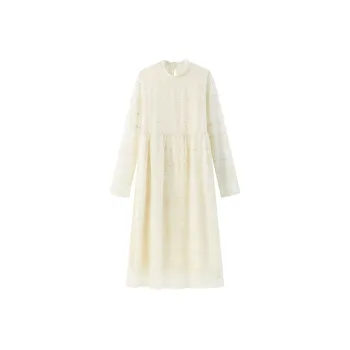 XIARIHUIZAIWANCANHOU Dress White