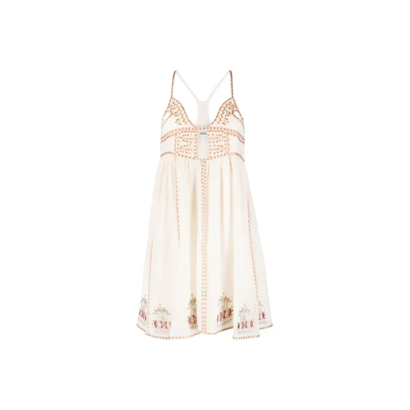ISABEL MARANT Bretty Cotton Minidress-0