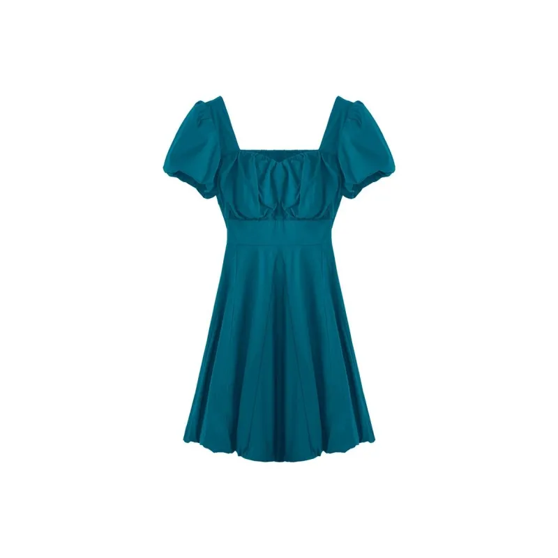 THE SEA LIFE A Line Skirt Dress-2