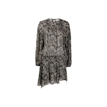 ISABEL MARANT Long-Sleeved Dresses Women's Black