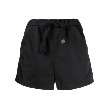 Moncler High waisted Drawstring Shorts