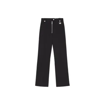 GANNI Straight leg Trousers