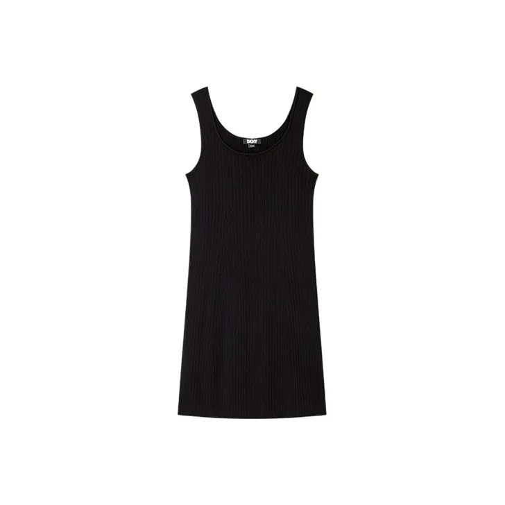 DKNY Sleeveless Dresses Women's Black-0