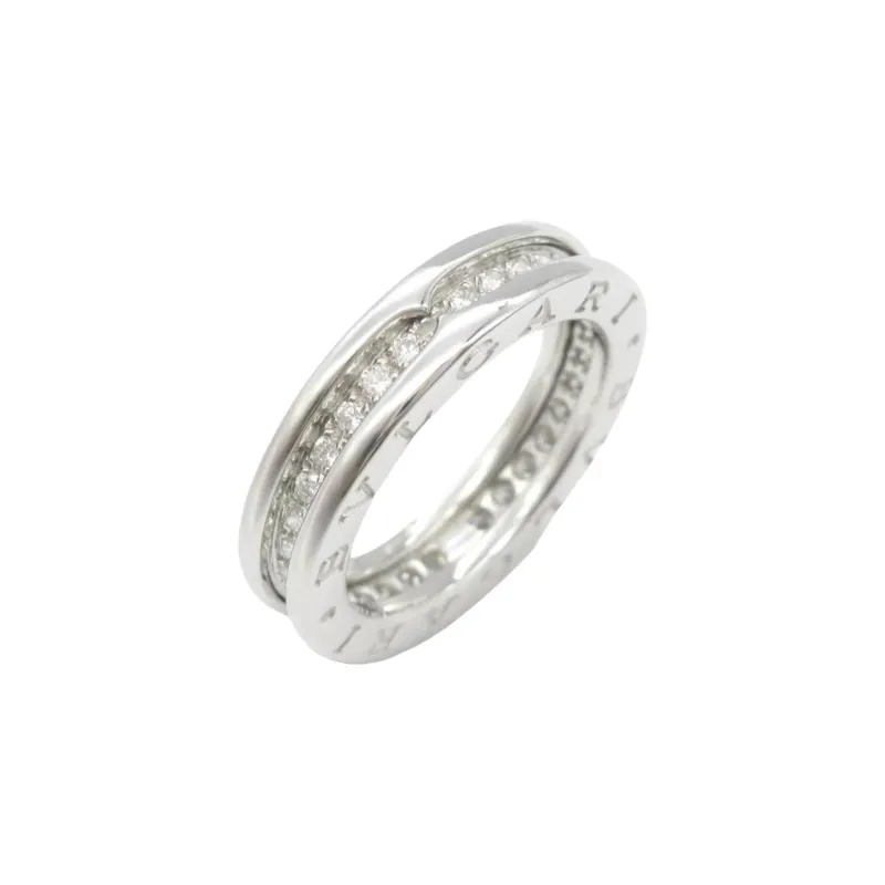 BVLGARI 18kt White Gold 10's B zero1 Ring-1